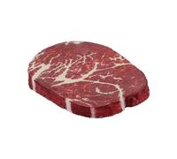 SOPOTUTU Steak Artificiel Réaliste pour Photographie et Décoration Faux Bœuf pour Accessoires de Fête et Présentations Marketing
