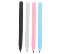 SOPOTUTU Stylets pour Tablette LCD 4 Pièces Garçon et Filles Multifonction Précis Léger Écriture Dessin Écrans Tactiles Couleurs Noir Blanc Bleu Rose