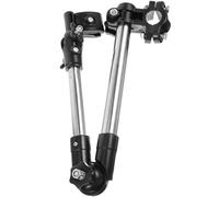 SOPOTUTU Support de Parapluie pour Vélo et Poussette en Acier Inoxydable Portable, Solide et Résistant, Randonnée Pluie