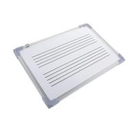 SOPOTUTU Tableau Blanc Effaçable avec Portée Musicale et Portable pour Enseignement et Apprentissage Musique Double Face Magnétique pour Élèves et Débutants Couleur Couleur Aléatoire