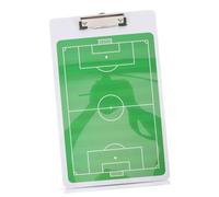 SOPOTUTU Tableau De Football Magnétique Double Face, Planche D'entraînement Compacte Et Légère, Équipement De Football Pour Coaching, Support D'analyse De Match Pour Entraîneurs