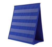 SOPOTUTU Tableau de Poche de Bureau Double Face avec Support Triangulaire Stable Organise Cartes Notes et Dossiers pour Salle de Classe et Bureau