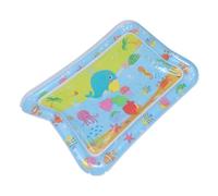 SOPOTUTU Tapis de Jeu Aquatique Gonflable Bébé, Motifs Animaux Marins Colorés, Taille 50x68 Cm, Plastique Sûr et Solide, Coussin pour Position Ventre, Éveil et Loisirs Bébé