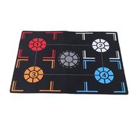 SOPOTUTU Tapis D'entraînement De Basket-ball Tapis De Signalisation Pour Exercice De Mobilité Surface Antidérapante Réduction Du Bruit