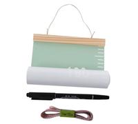 SOPOTUTU Toise Murale Garçon Fille Garçon Fille Règle Hauteur et Amovible Décoration Chambre avec Corde Suspendue pour Mesurer