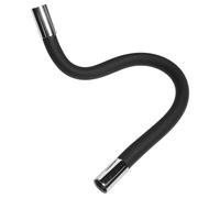 SOPOTUTU Tuyau D'extension pour Robinet 50 Cm Noir Raccord en Cuivre et Embout Plastique, Douchette Anti-éclaboussures Pivotante à 360°, Accessoire la Cuisine et Salle de Bain Économiseur