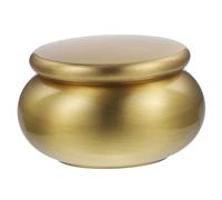 SOPOTUTU Urne Funéraire Petite en Cuivre Couvercle Hermétique - Récipient Scellé pour Cendres, Utilisable comme Contenant Portable pour Poudre De Parfum, Conservation Longue Durée, Usage Commémoratif