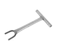 SOPOTUTU Valve Shut Off Tool Long Handle Water Main Valve Key Iron Wrench With Opening Ergonomic Grip For Home Plumbing Maintenance