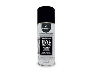 SOPPEC ACRYL PREMIUM RAL9005 BRILLANT 400ML (noir foncé) - SOPPEC - 424131