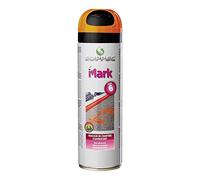 Soppec – Bombe de peinture traceur S-MARK – Orange fluo – 500 mL – Tenue 3-6 mois