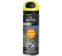 Soppec Traceur de Chantier Fluo S Mark Jaune Pack X12