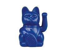 Soprammobile - DONKEY - Maneki Neko - 15x10,5 cm - Plastique - Bleu foncé