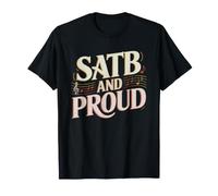 Soprano Alto Ténor Basse Choriste Répétition Voix De Chorale T-Shirt