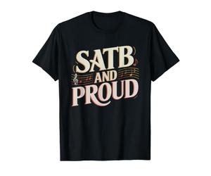 Soprano Alto Ténor Basse Choriste Répétition Voix De Chorale T-Shirt