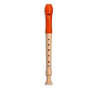 Soprano Fipple 17414 - Orange (doigté Baroque)