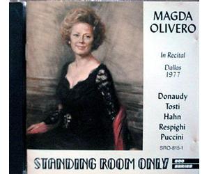 Soprano Recital, Dallas 1977