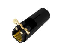 Soprano Saxophone Poince Buccale Capes Clip Clip Fichette En Cuir Avec Instrument En Plastique ACCESSOIR