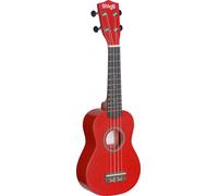 Soprano Ukulélé, Rouge, Inclus Sac