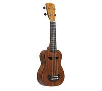 Soprano Ukulélé Tiki Serie Stagg, Table en Sapele, Finition Ah, Avec Sac