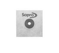 sopro 235.0 murale Flex DWF 089-120 x 120 mm - pour tuyau diamètre extérieur 10-30 mm