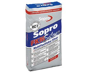 sopro fkm® Silver 600 - erhärtender rapidement, colle multifonction Flex | Gris argenté | pour l'intérieur et l'extérieur