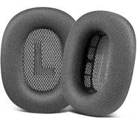 SOPROM Remplacement des Coussinets d’Oreilles pour écouteurs AirPods Max, Coussinets en Tissu maillé Durable, Mousse Plus Douce - Gris sidéral