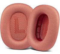 SOPROM Remplacement des Coussinets d’Oreilles pour écouteurs AirPods Max, Coussinets en Tissu maillé Durable, Mousse Plus Douce - Rose