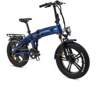 Sorø 2026 - Vélo électrique pliant à pneus larges 48V 14,5Ah - Bleu royal