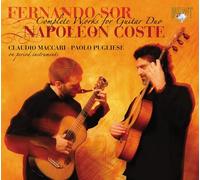 Oeuvres pour duo de guitare - Intégrale CD