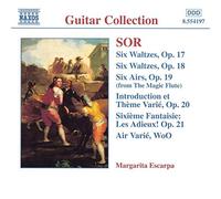Sor, F. – Musique pour guitare Op. 17–21 – Import – NAXOS