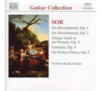 Sor, F. – Oeuvres pour guitare Op. 1 à 5 – NAXOS