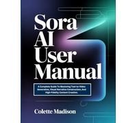 Sora AI User Manual: A Complete Guide To Mastering Text-to-Video Generation, Visual Narrative Construction, And High-Fidelity Content Creation.