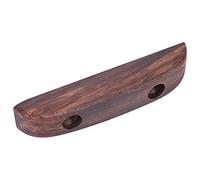 Sora Repose-Pouce de Guitare de Traitement Confortable, Manche de Basse, Surface Lisse Brun rougeâtre 6,5 * 1,3 * 1,2 cm pour Precision Bass et Jazz Bass pour Thumb Relax