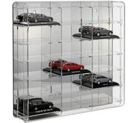 SORA vitrine de voitures 1/43 Modèle avec panneau arrière en miroir