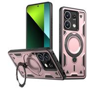 SORAKA Coque pour Xiaomi Redmi Note 13 Pro 5G avec Support,Compatible avec MagSafe,Étui pour Redmi Note 13 Pro 5G avec Feuille de Fer Étui Robuste Absorbant Les Chocs