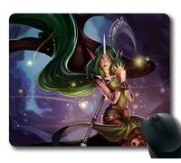 Soraka League of Legends Game001 Rectangle Mouse Pad by eeMuse
