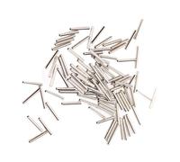 Sorandy 100 Pcs Manchons à Cramer pour Ligne de Pêche, Équipement de Traîne | Connecteurs de câbles métalliques en acier inoxydable, compatibles avec les outils de compression, kit de sertissage unique