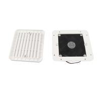 Sorandy 12V RV côté adapté pour Ventilateur de Ventilation Haute efficacité D'échappement pour Camping-car Caravane Remorque Bateau Air adapté pour Ventilation 5.51x5.12in