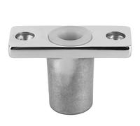 Sorandy 316 Presque de Verrouillage en Acier Inoxydable, Socket Oarlock à Montage Supérieur T Pobite de Verrouillage de Rang de Support en Forme de Support avec Finition Polonaise Miroir Adaptée au