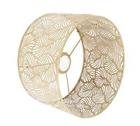 Sorandy Abat-jour Décoratif en Fer au Design Moderne pour Lampes de Table et de Sol, Convient pour le Salon et le Hall 25 Cm X 16 Cm (GOLD)