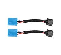 Sorandy Adaptateur de Faisceau de Câblage de Phare Mâle vers Femelle, Haute Résistance à la Chaleur, adapté pour Super Duty 1999-2004, 2 Pièces Plug and Play, Modification de L'éclairage Avant