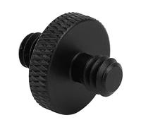 Sorandy Adaptateur de Vis de Trépied fileté 1/4 Pouce Mâle vers 3/8, Convertisseur en Alliage d'aluminium, Convertisseur de Filetage de Montage d'appareil Photo pour Trépieds Monopodes SLR