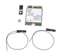 Sorandy Adaptateur Réseau Interne Haute Vitesse WiFi 7, pour 10 11 Gaming Streaming 2.4G 5G 6G 574Mbps 2400Mbps 5800Mbps (Carte WiFi 7 avec antenne intégrée)