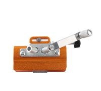 Sorandy Affûteuse de Chaîne, Outil Portable à Manivelle (GOLD) | Conception légère, adaptée aux scies électriques, alliage d\'aluminium, facile à utiliser, outil d\'affûtage extérieur