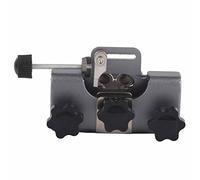 Sorandy Affûteuse de Chaîne, Outil Portable à Manivelle (GRAY) | Conception légère, adaptée aux scies électriques, alliage d\'aluminium, facile à utiliser, outil d\'affûtage extérieur