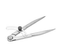 Sorandy Aile Boussole étrier Cône Marquage Diviseur pour Menuisiers et Artisans du Cuir Lisse en Acier Inoxydable 150mm