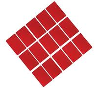 Sorandy Aluminum Business Card, Engraved 50PCS (rouge)