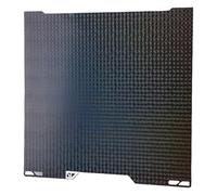 Sorandy Améliore de Construction 13.98x13.62 Pouces Améliorée pour le Laboratoire H2D, Feuille de Compagnie, Texturé Lisse Double Face, Lit chauffé, Plate-forme Flexible en Acier de Printemps,