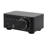 Sorandy Amplificateur Numérique HiFi Bluetooth 50W X 2, sans Bruit Auditif pour Les Amateurs D'amplificateurs, Assurance qualité pour Les Projets de Bricolage (Black)