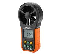 Sorandy Anémomètre Numérique PM6252A, Compteur de Volume D'air Portable | Compteur de Vitesse du Vent, Mesure Portable ou Fixe, Grand Rétroéclairage LCD, Maintien des Données, Minimum Maximum,